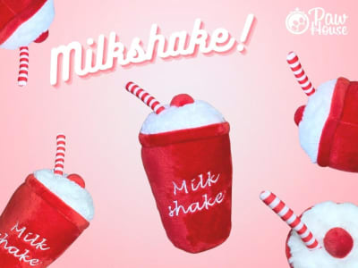 PAW HOUSE PELUCHE MILKSHAKE - Sonido papel arrugado