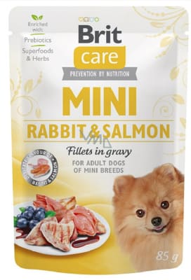 Brit care mini rabbit & salmon 85gr