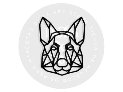 GEOMÉTRICO PASTOR ALEMÁN 1