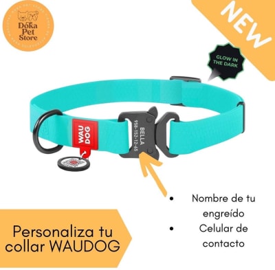 Servicio de Personalización GRABADO Collar Waterproof Waudog