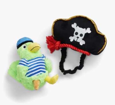 HALLOWEEN BARK DISFRAZ PIRATA CON LORO