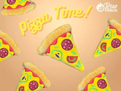 PAW HOUSE PELUCHE PIZZA - Sonido chirriador