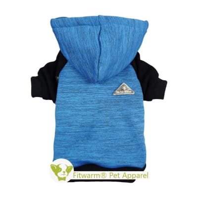 FITWARM SUDADERA AZUL CON CAPUCHA