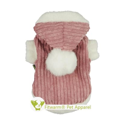 FITWARM SUDADERA ROSADA CON CAPUCHA