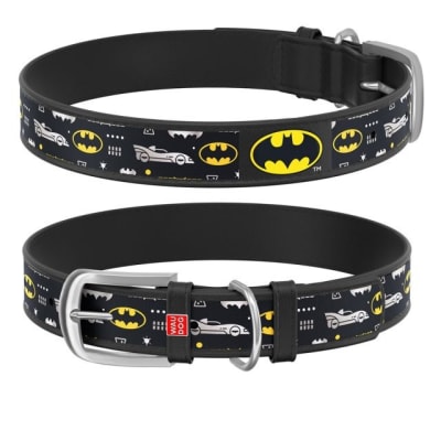 WAUDOG COLLAR BATMAN BLACK 