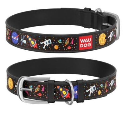 WAUDOG COLLAR NASA CUERO 