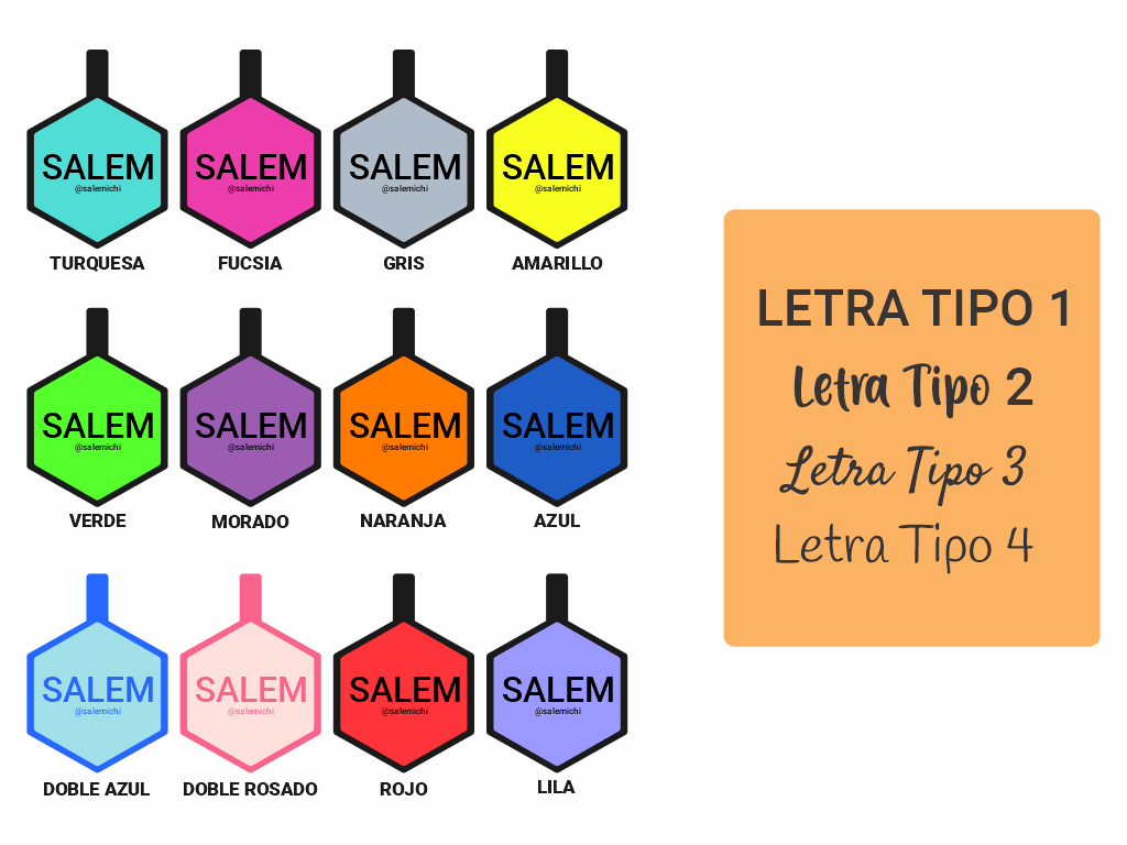 PLACA DE IDENTIFICACIÓN HEXÁGONO - SIN DISEÑO3