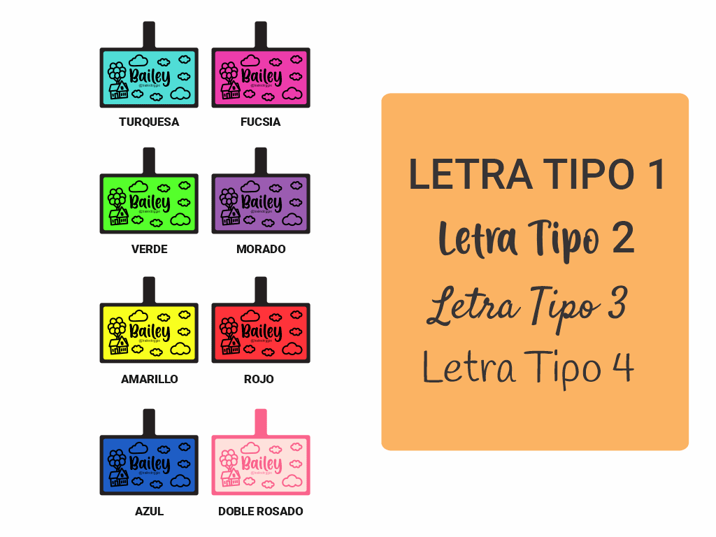 PLACA DE IDENTIFICACIÓN RECTÁNGULO - UP3