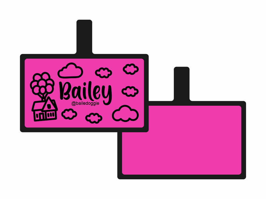 PLACA DE IDENTIFICACIÓN RECTÁNGULO - UP5