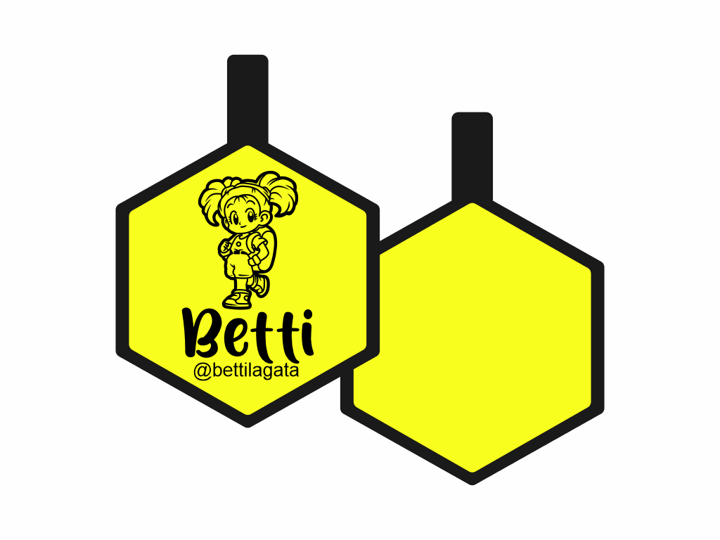 PLACA DE IDENTIFICACIÓN HEXÁGONO - BULMA6