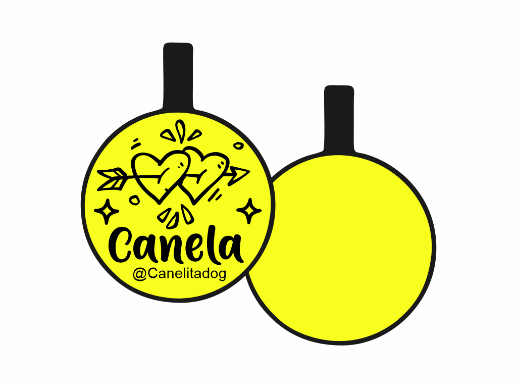 PLACA DE IDENTIFICACIÓN CIRCULO - FLECHADOS6