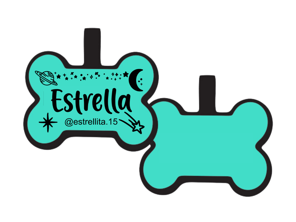 PLACA DE IDENTIFICACIÓN HUESO - ESTRELLA FUGAZ4