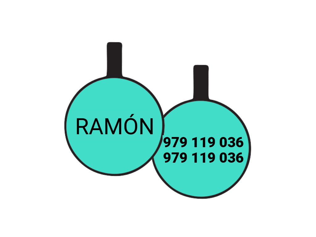 PLACA DE IDENTIFICACIÓN CIRCULO PEQUEÑO - TURQUESA1