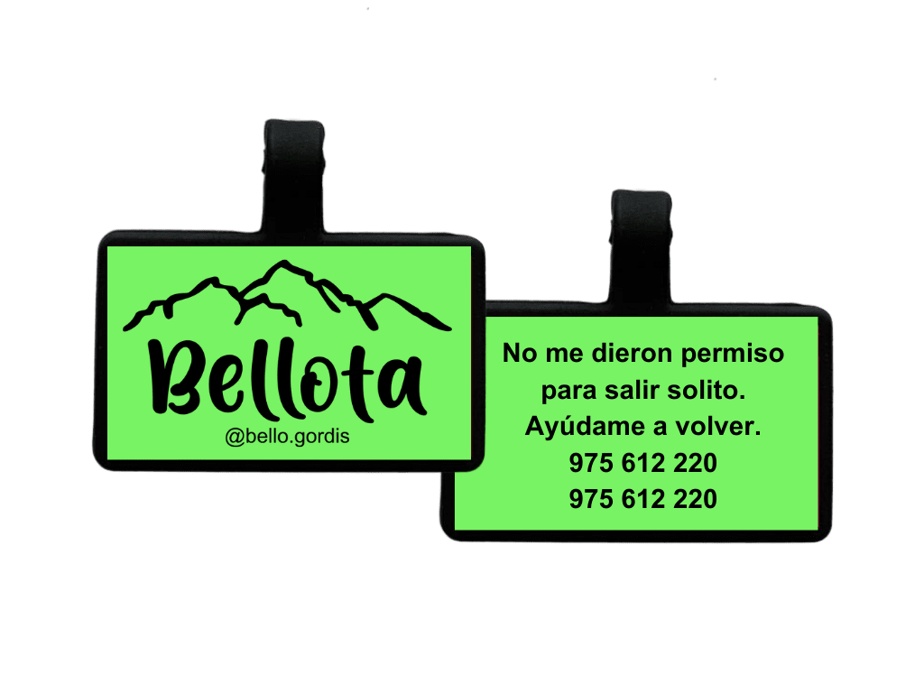 PLACA DE IDENTIFICACIÓN RECTÁNGULO - MONTAÑAS1