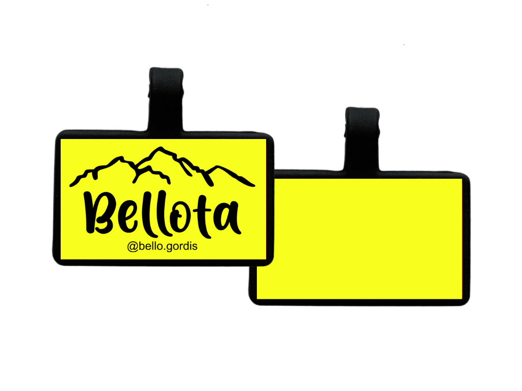 PLACA DE IDENTIFICACIÓN RECTÁNGULO - MONTAÑAS7