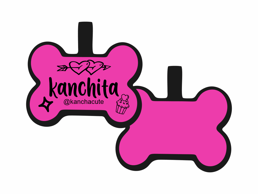 PLACA DE IDENTIFICACIÓN HUESO - FLECHADOS5