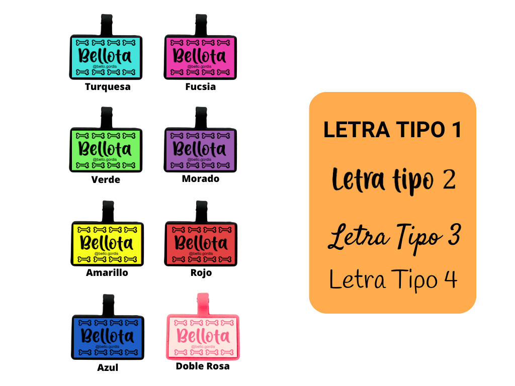 PLACA DE IDENTIFICACIÓN RECTÁNGULO - HUESITOS2