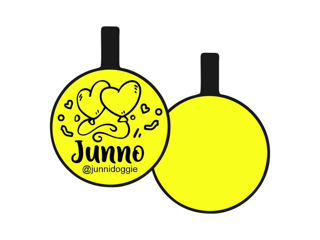 PLACA DE IDENTIFICACIÓN CIRCULO - GLOBOS DE AMOR6