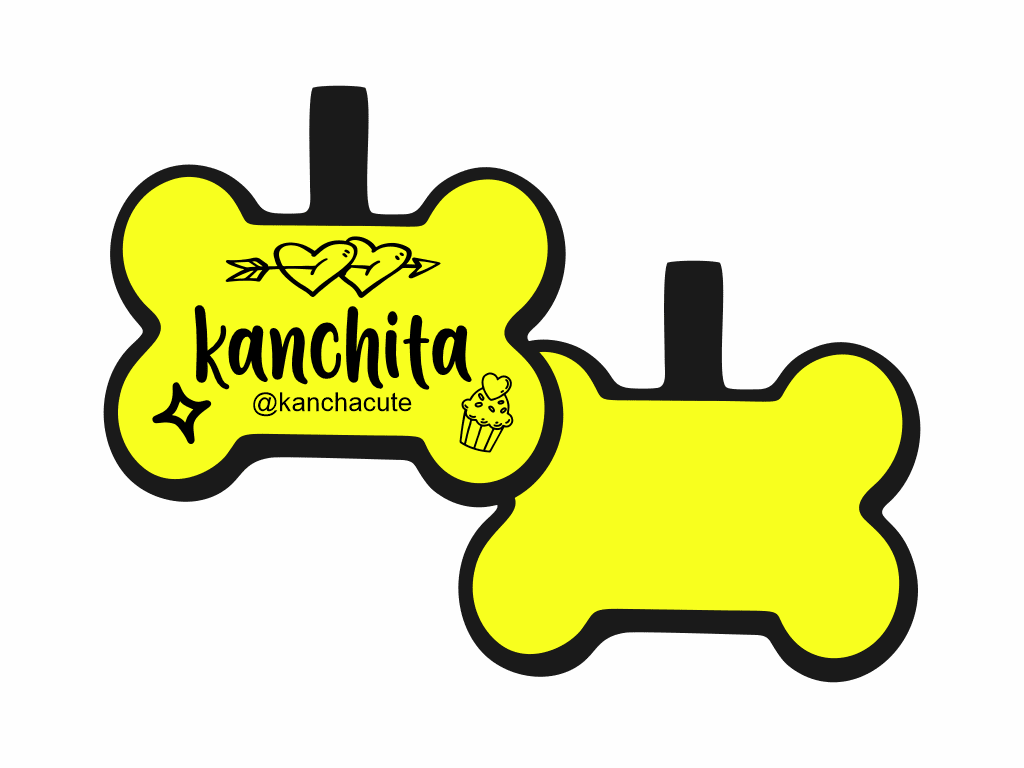 PLACA DE IDENTIFICACIÓN HUESO - FLECHADOS6