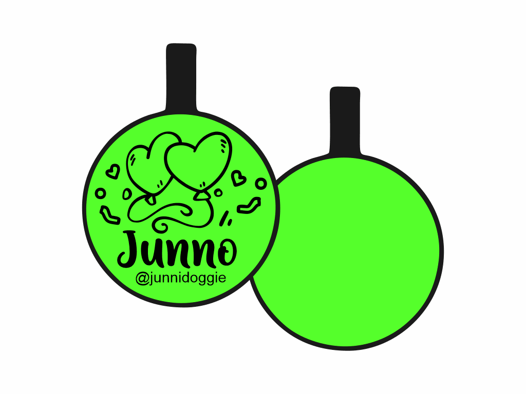 PLACA DE IDENTIFICACIÓN CIRCULO - GLOBOS DE AMOR7