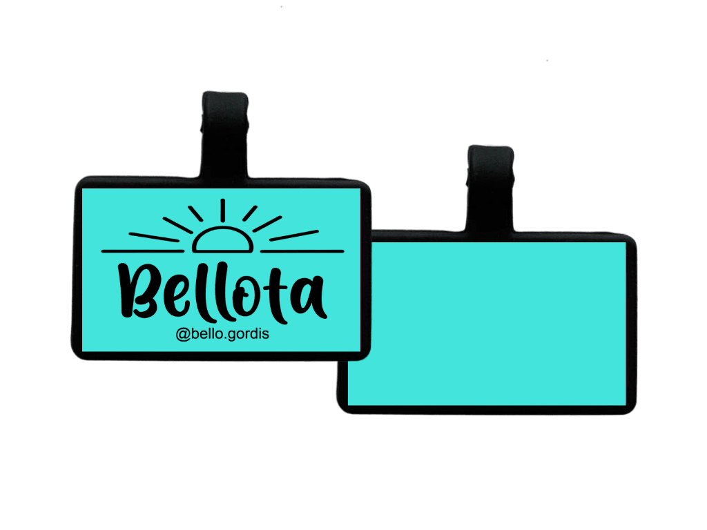 PLACA DE IDENTIFICACIÓN RECTÁNGULO - AMANECER4