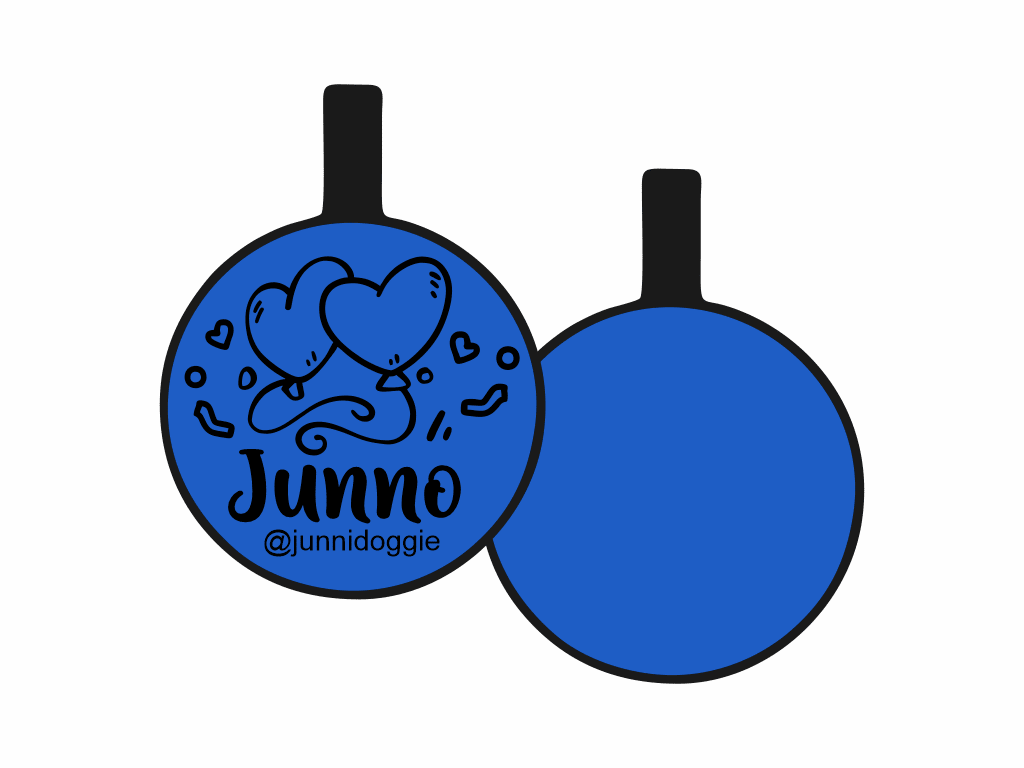 PLACA DE IDENTIFICACIÓN CIRCULO - GLOBOS DE AMOR10