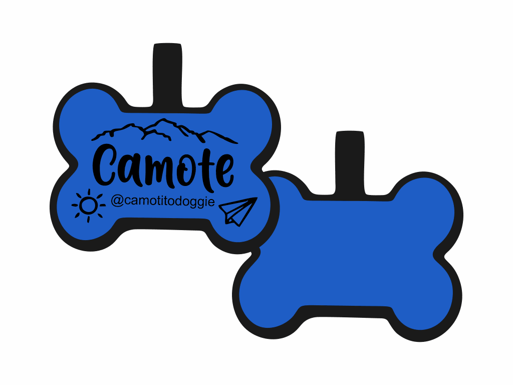 PLACA DE IDENTIFICACIÓN HUESO - AVENTURA11