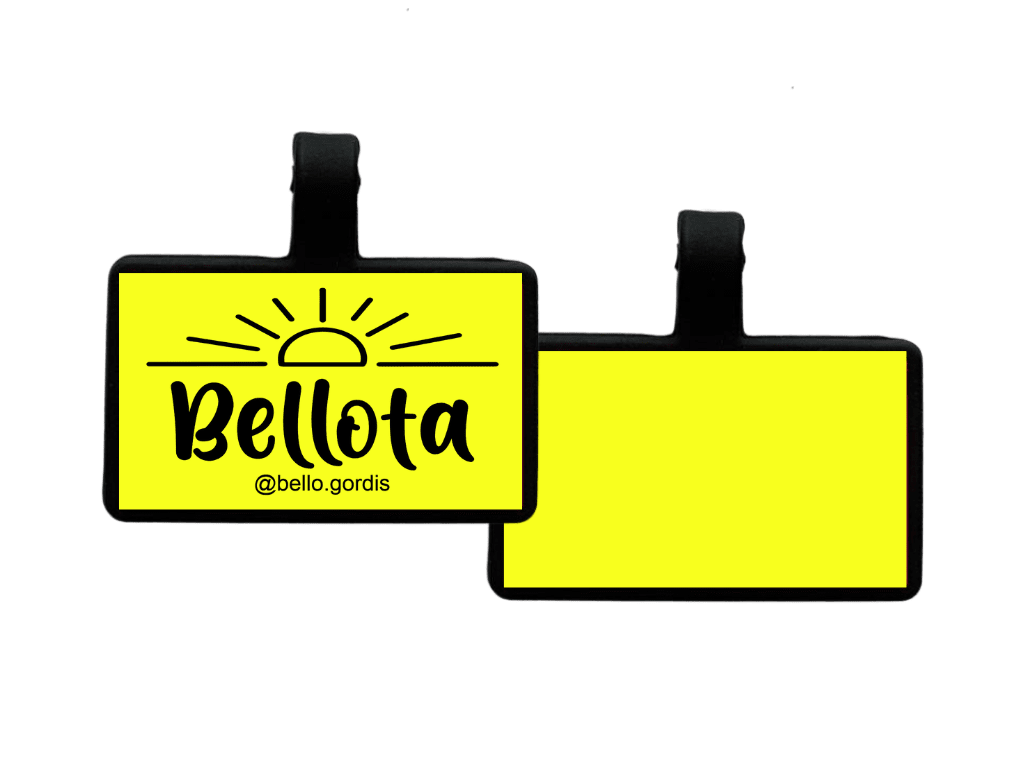 PLACA DE IDENTIFICACIÓN RECTÁNGULO - AMANECER7