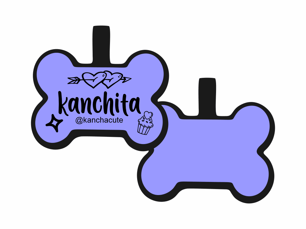 PLACA DE IDENTIFICACIÓN HUESO - FLECHADOS12