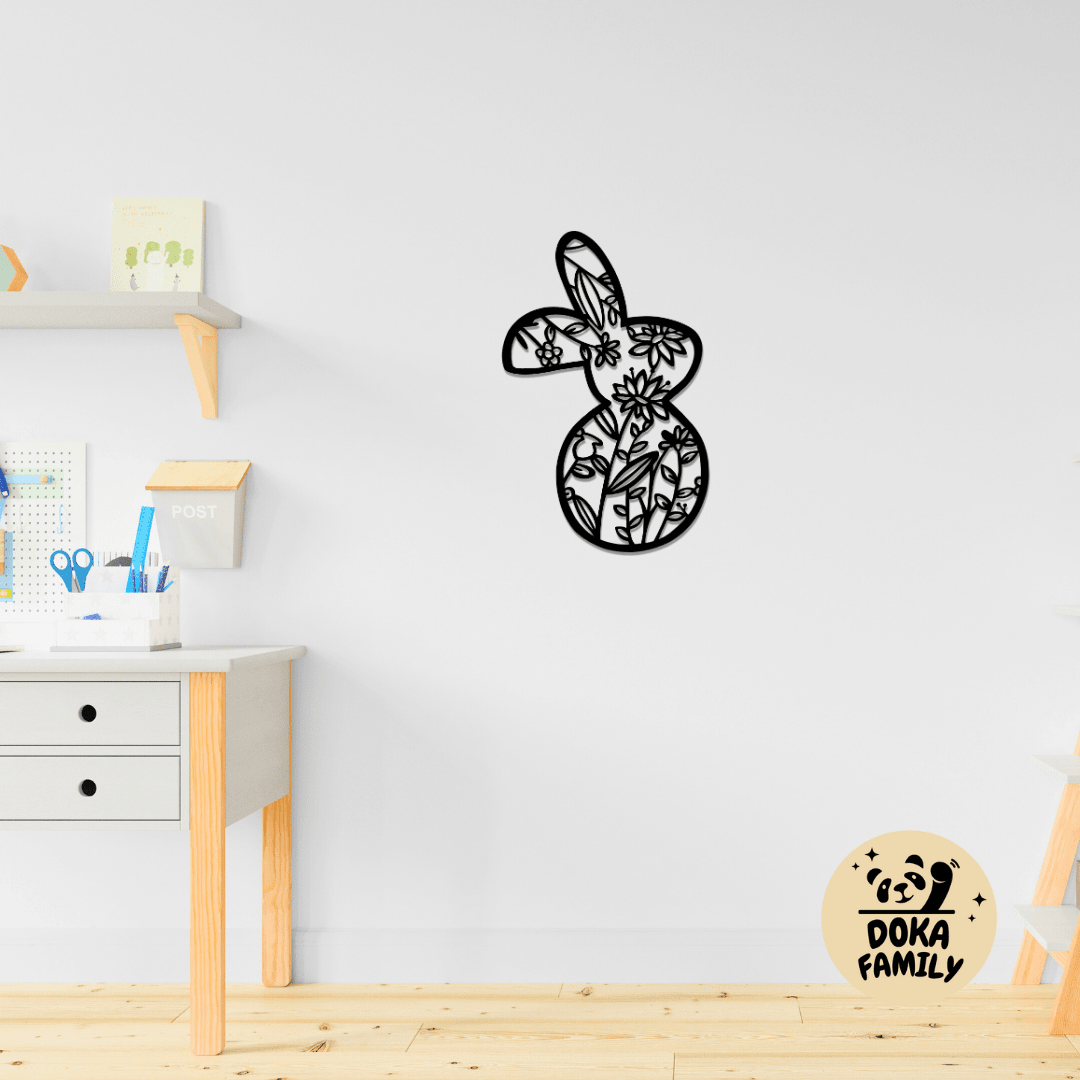 DECOR - CONEJO FLOREADO1