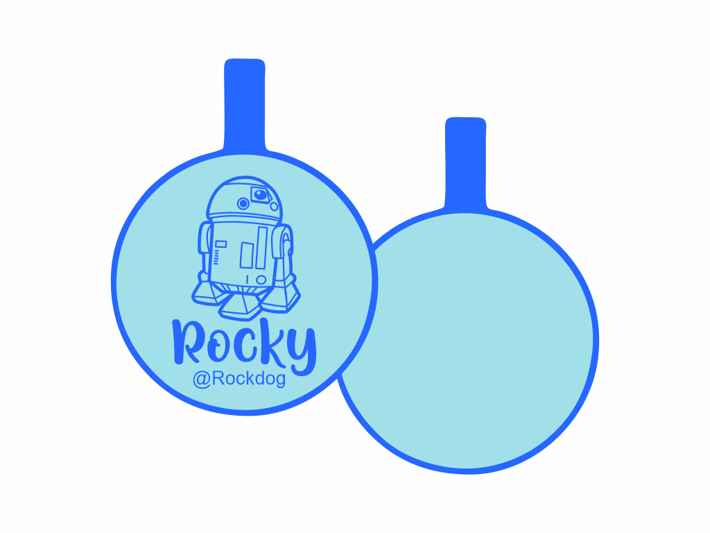 PLACA DE IDENTIFICACIÓN CIRCULO - R2D214