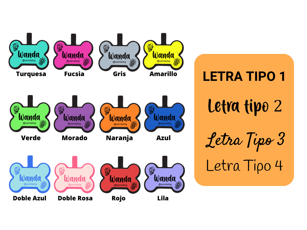 PLACA DE IDENTIFICACIÓN HUESO - FLOREADO2