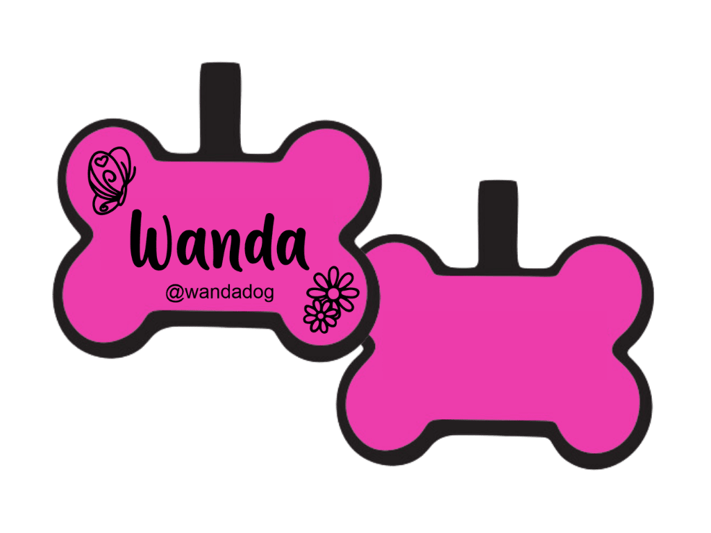 PLACA DE IDENTIFICACIÓN HUESO - FLOREADO5