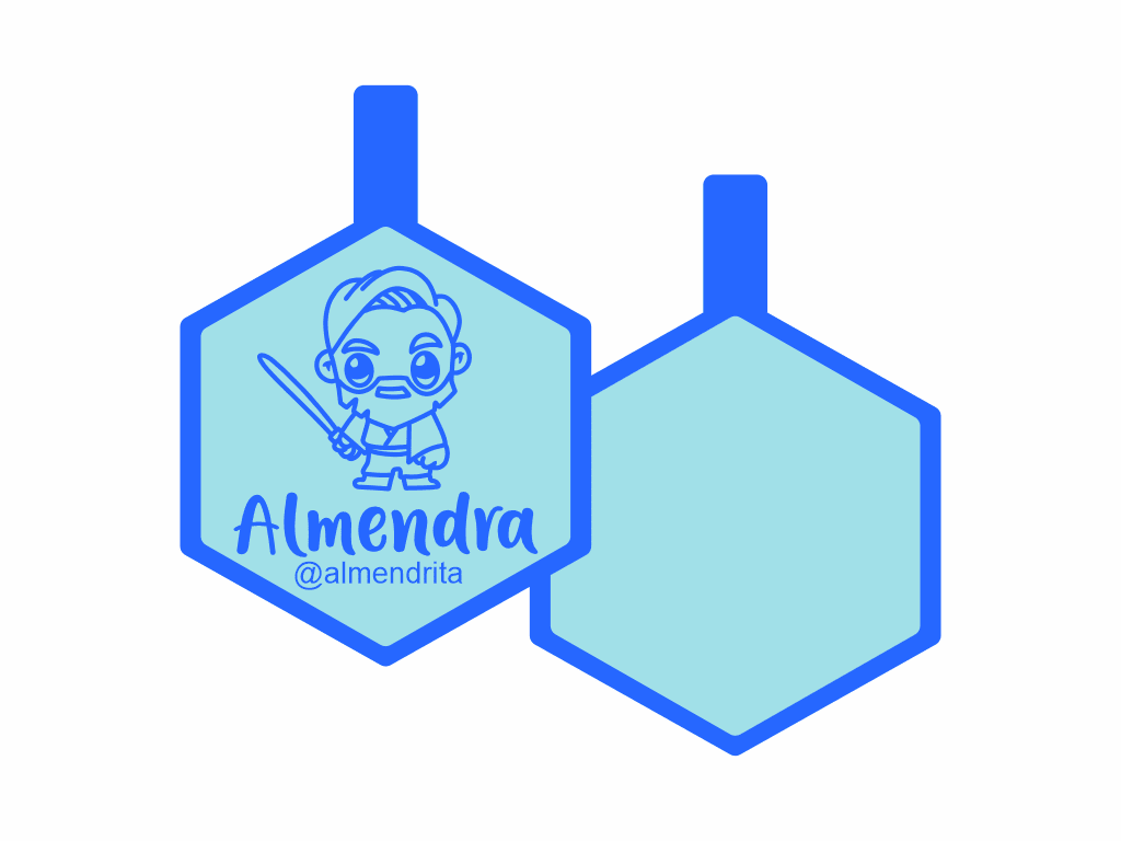 PLACA DE IDENTIFICACIÓN HEXÁGONO - OBIWAN14