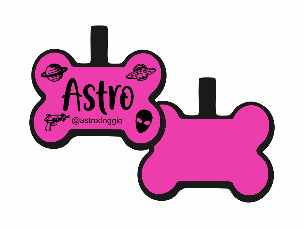 PLACA DE IDENTIFICACIÓN HUESO - ESPACIAL5