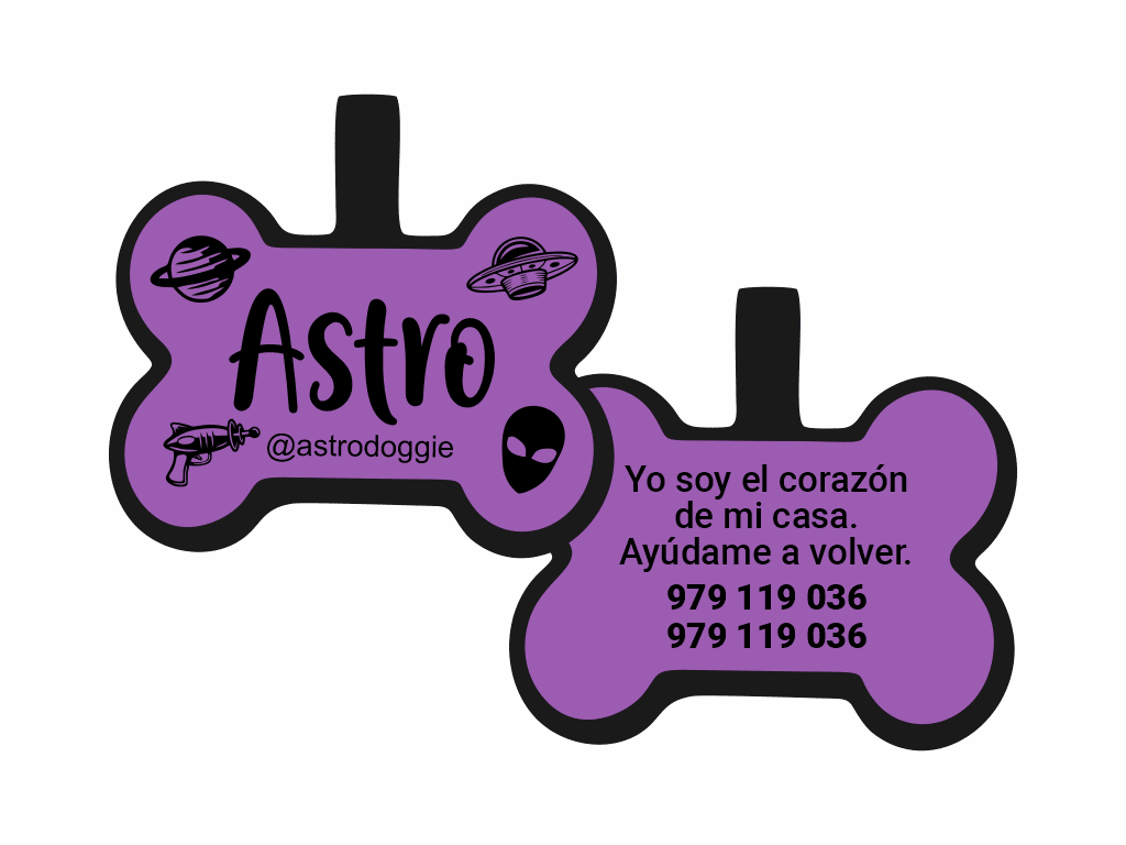 PLACA DE IDENTIFICACIÓN HUESO - ESPACIAL9