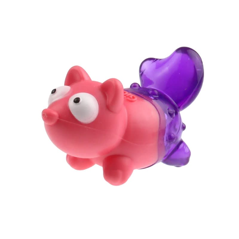 GIGWI SUPPA PUPPA ZORRO - MORDEDOR (ROSADO/MORADO)1