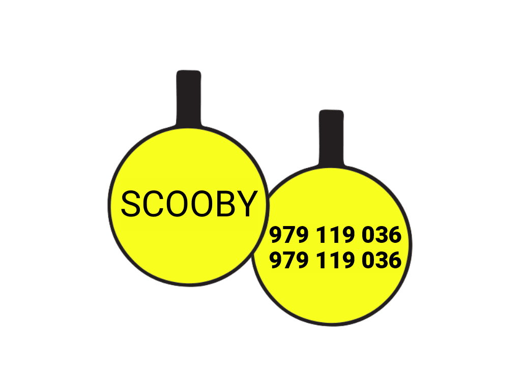 PLACA DE IDENTIFICACIÓN CIRCULO PEQUEÑO - AMARILLO1