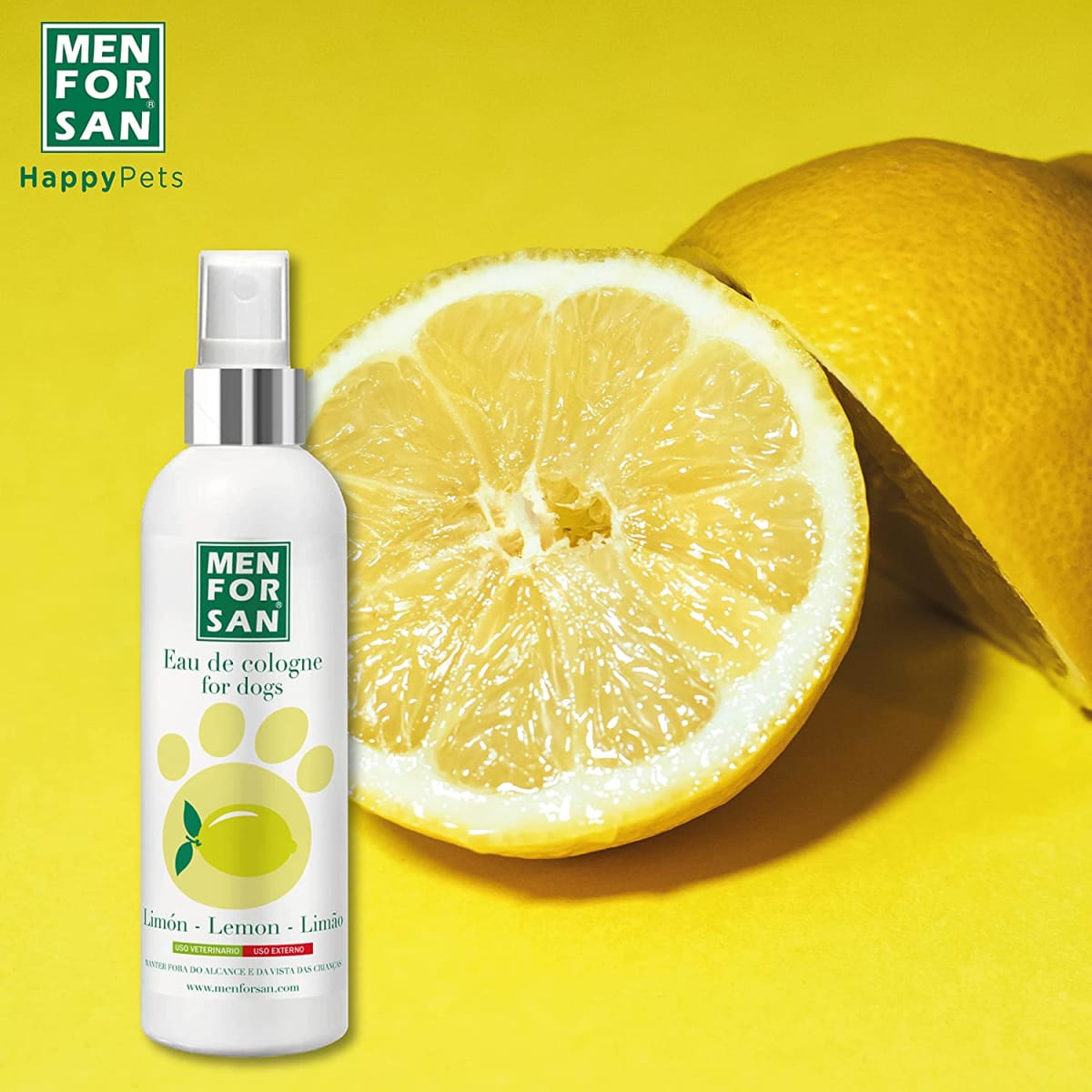 Men For San colonia limón para perros 125ML4