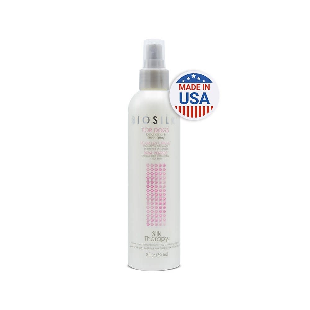 Biosilk Spray Desenredante Y De Brillo Para Perros - Silk Therapy Detangling & Shine 237 ml1