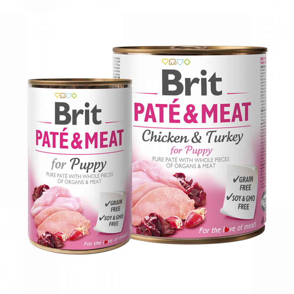 BRIT PATE & MEAT - CHICKEN/TURKEY FOR PUPPY1