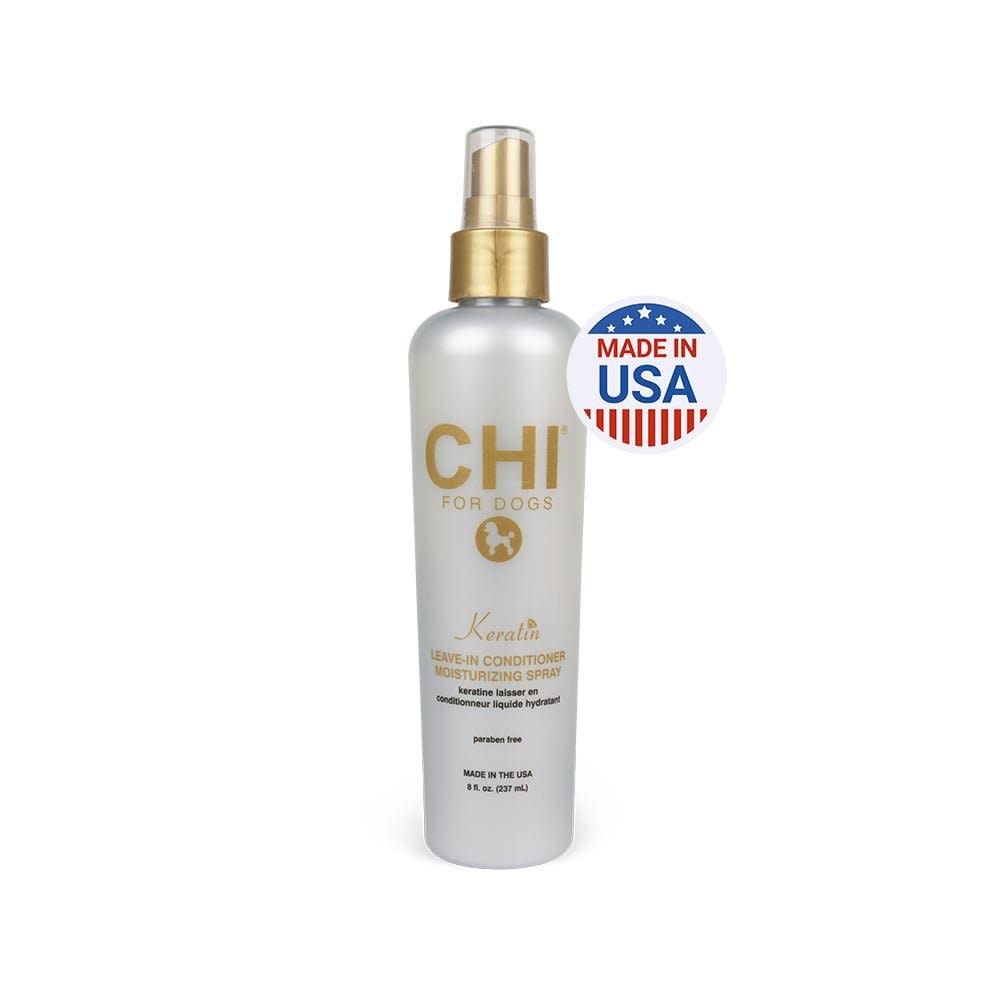 Chi acondicionador sin enjuague para perros - pelaje seco y dañado keratin 237ml1