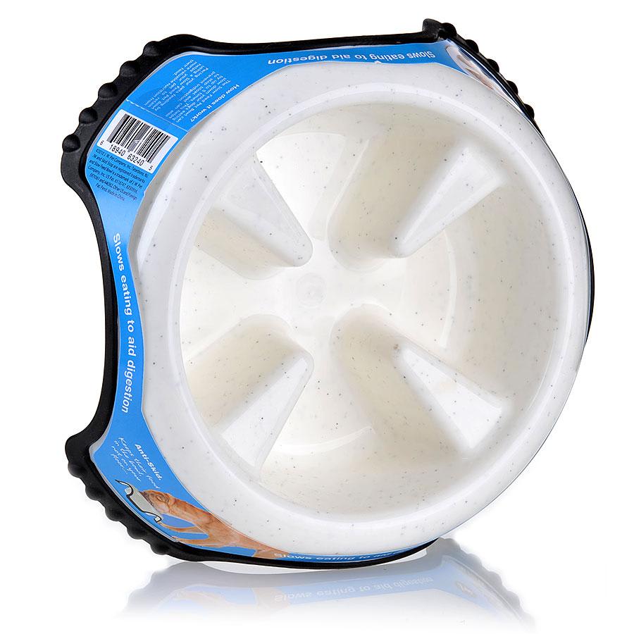 JW PLATO ANTIDESLIZANTE DE ALIMENTACIÓN LENTO CREMA3