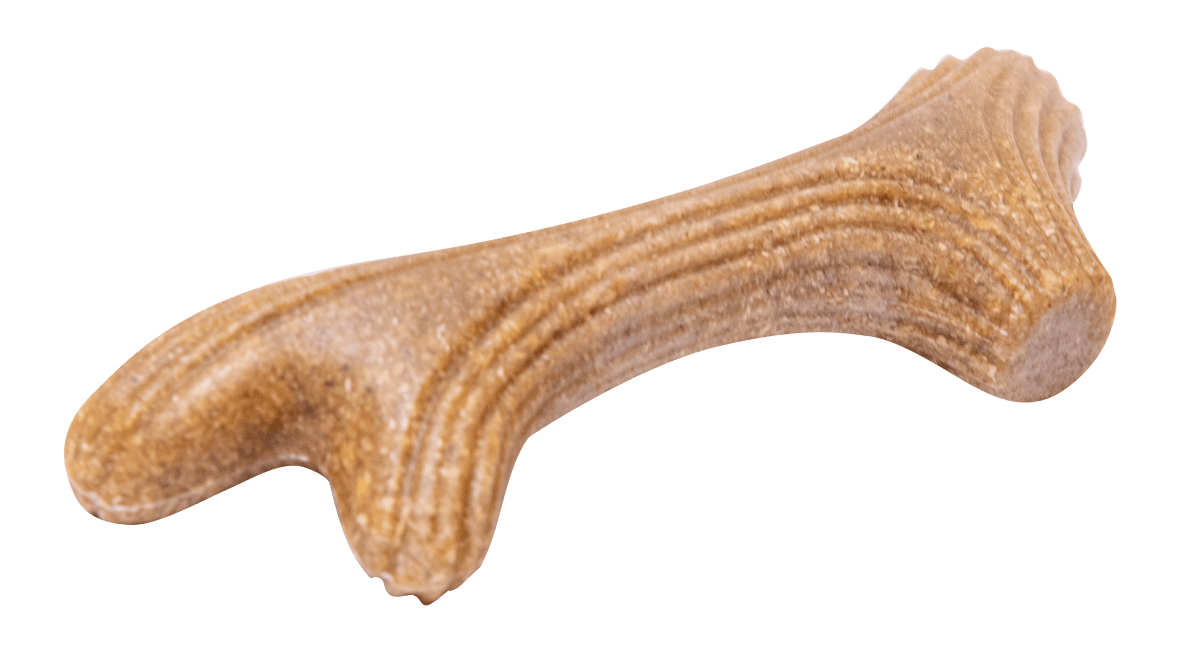 GIGWI DOG CHEW WOODEN ANTLER WITH NATURAL WOOD6