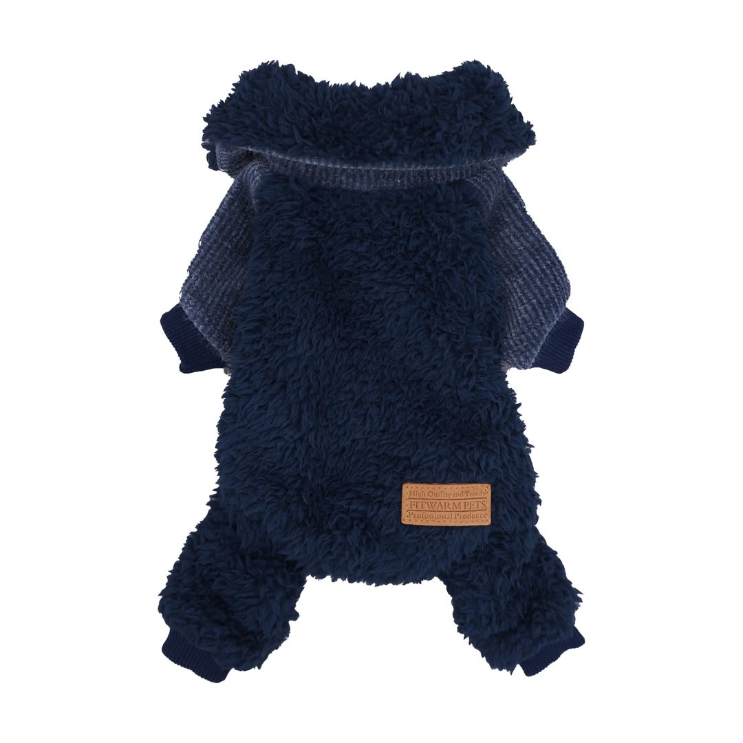 FITWARM SUDADERA CUELLO DE TORTUGA AZUL5