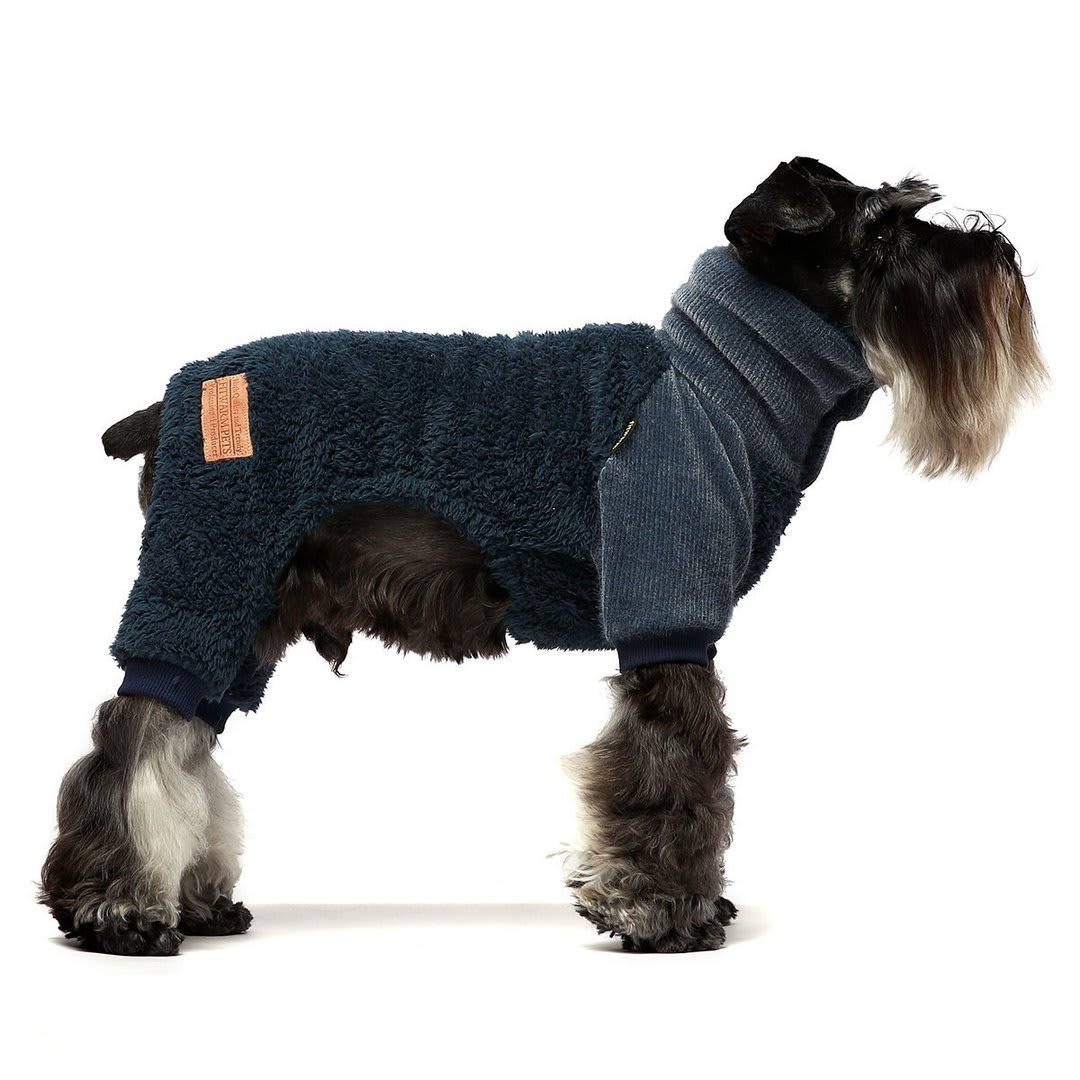 FITWARM SUDADERA CUELLO DE TORTUGA AZUL2