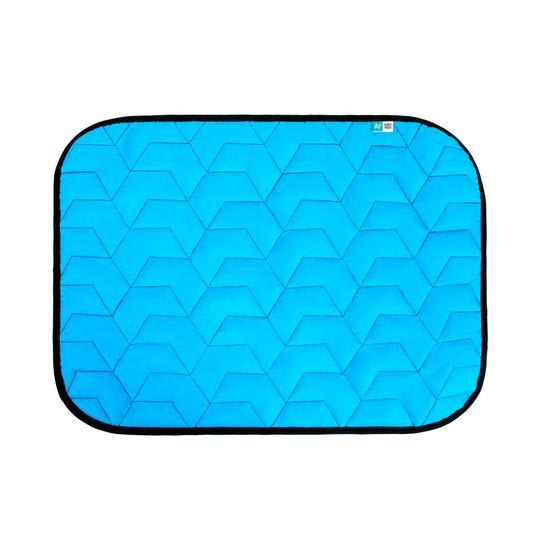 AIRY VEST MAT REVERSIBLE CELESTE NEGRO3