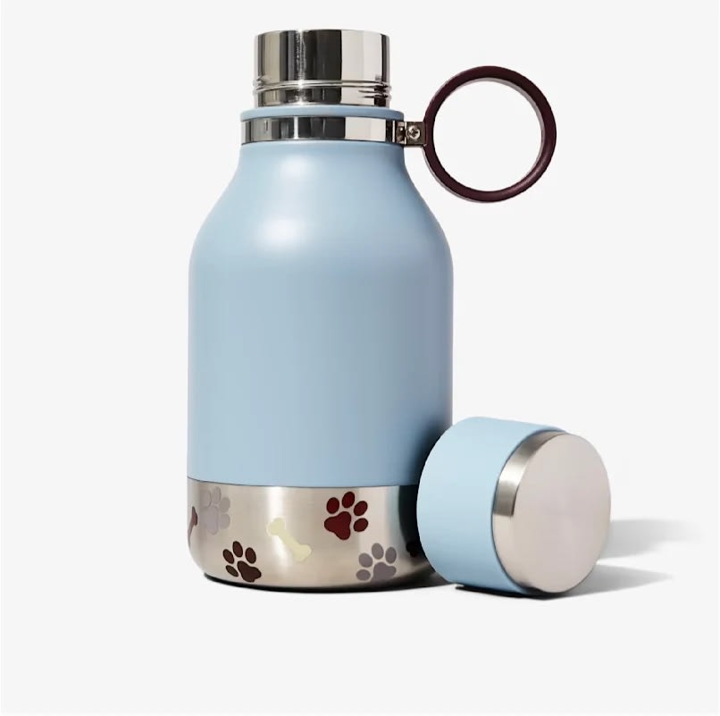 ASOBU DOG BOWL BOTTLE STAINLESS BLUE4