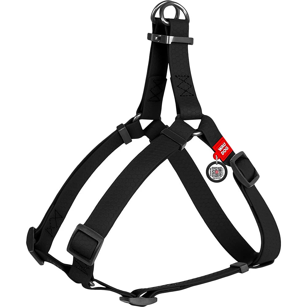 WAUDOG ARNES WATERPROOF NEGRO - HEBILLA FASTEX METAL - PLACA QR1