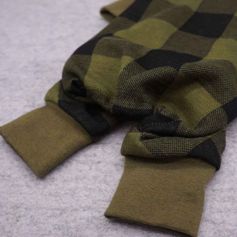 FITWARM PIJAMA BUFFALO PLAID NEGRO/VERDE5